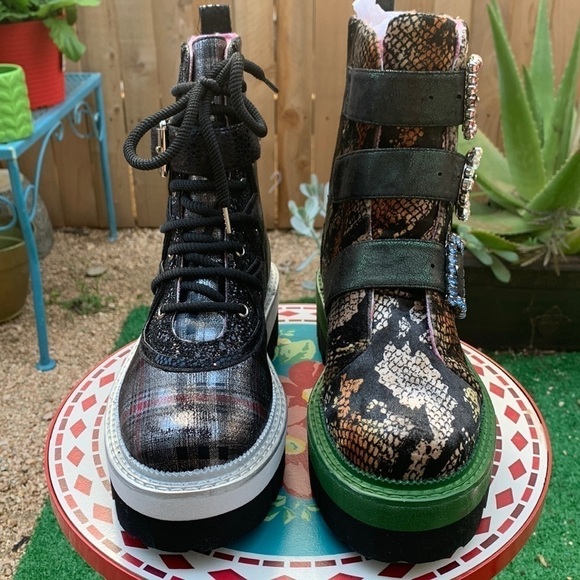 Irregular Choice platform sample boots size 37 - Picture 2 of 5